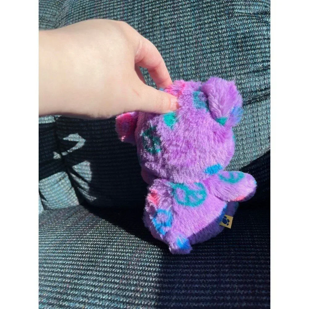 Build A Bear Purple peace bear‎ smallfry